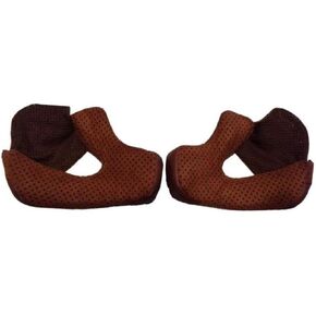 BELL Bullitt Cheek Pads Street Motorcycle Helmet Accessories - Brown / 35MM