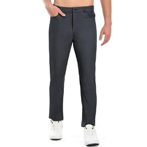 بنطال جولف رجالي مع 5 جيوب 30 بوصة/32 بوصة مقاس نحيف قابل للتمدد سريع الجفاف للمشي لمسافات طويلة للرجال in Kuwait