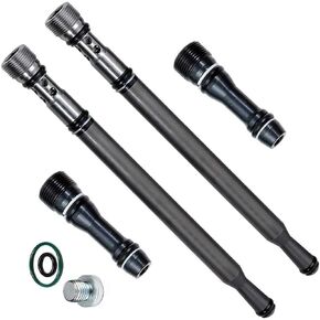 6E7Z-9A332-B fit for Ford Fuel Supply Tube,Stand Pipe & Dummy Plug Kit Replacement for 2004-2010 Ford 6.0L Powerstroke E/F-Series 6E7Z-9A332-B Fuel Supply Tube
