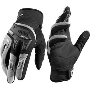 قفازات FREETOO للدراجة الترابية 2022، قفازات الدراجة الجبلية مع حماية للمفاصل، قفازات MTB لتدفق الهواء الأمثل، قفازات ركوب الدراجات النارية المضادة للانزلاق لسباقات Sim ATV BMX MX متوافقة مع شاشة اللمس in Kuwait