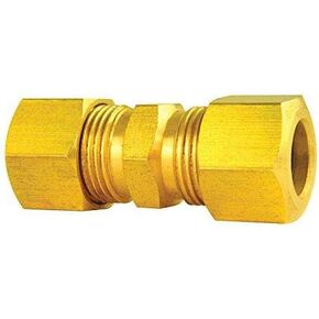 4LIFETIMELINES 3/16" Brass Compression Unions, Bag of 10 in Kuwait