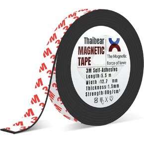 150PCs Adhesive Magnetic Squares & Magnetic Dots, Flexible Sticky Magnetic Tape - Easy Peel and Stick Magnets, Magnet Sheets with Strong Adhesive Backing Stickers for Crafts, Whiteboard, Fridge, DIY
