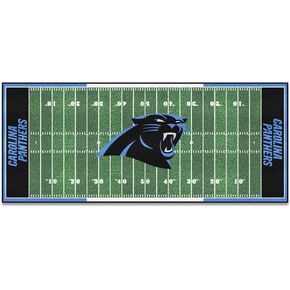 FANMATS 7346 سجادة Carolina Panthers Field Runner - 30 بوصة. × 72 بوصة.