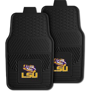 FANMATS NCAA Louisiana State University Tigers Vinyl Cargo Mat, Black, 31"x31" in Kuwait