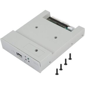 SFR1M44-U 3.5 Inch 1.44MB USB SSD Floppy Drive Emulator, USB Floppy Disk Drive Emulator, Gray