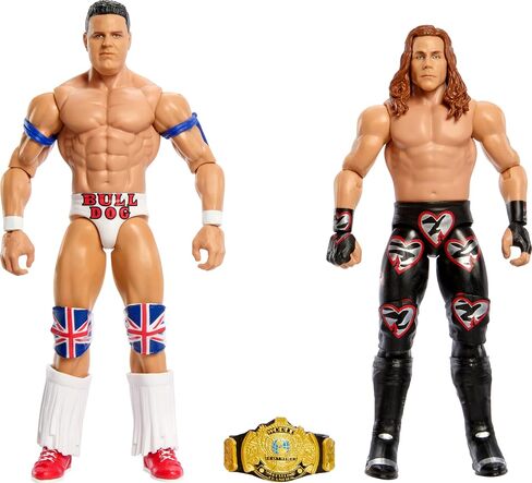 Mattel WWE Championship Showdown Shawn Michaels vs British Bulldog 2-Pack in Saudi Arabia