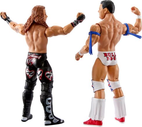 Mattel WWE Championship Showdown Shawn Michaels vs British Bulldog 2-Pack in Saudi Arabia