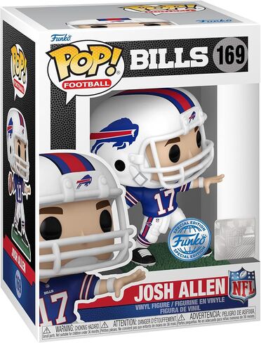 Josh Allen (Buffalo Bills) (Away Jersey) Funko Pop! NFL Series 9 in Saudi Arabia