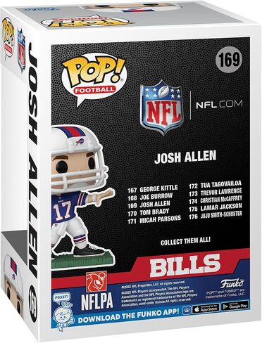 Josh Allen (Buffalo Bills) (Away Jersey) Funko Pop! NFL Series 9 in Saudi Arabia