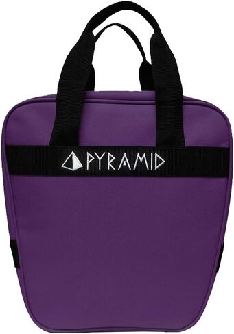 Pyramid Prime One Single Tote 1 Ball Bowling Bag with Large Padded Foam Bowling Ball Holder - Holds A Pair of Bowling Shoes (Up To US Mens Size 10) in Saudi Arabia