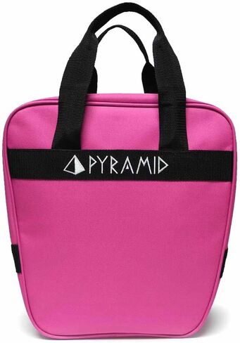 Pyramid Prime One Single Tote 1 Ball Bowling Bag with Large Padded Foam Bowling Ball Holder - Holds A Pair of Bowling Shoes (Up To US Mens Size 10) in Saudi Arabia