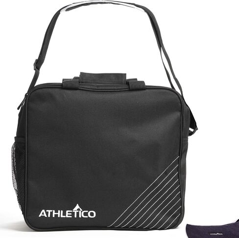 حقيبة بولينج أساسية من أتليتيكو وحزمة تلميع متأرجحة - حقيبة بولينج ذات كرة واحدة مع حامل كرة بولينج مبطن in Kuwait