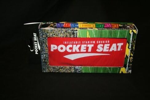 PocketSeat® Inflatable Seat Cushion, Sit on a Cushion of Air, Durable .25mm PVC Folds to fit in Pocket, Purse or Backpack in Saudi Arabia
