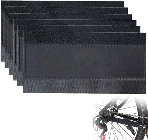 LNJBABAO 6 قطع Gear Chainstay حامي إطار الدراجة سلسلة حامي دراجة Chainstay حامي للدراجات الجبلية إطار دراجة هوائية in Kuwait