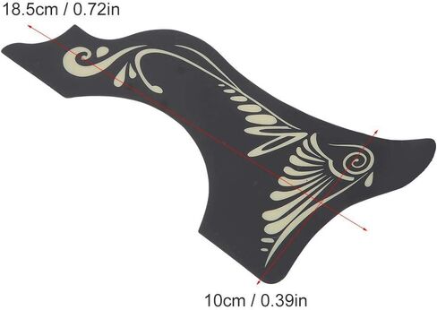 قطعتان من واقيات الجيتار، ملحقات الآلات الموسيقية من مادة PVC الواقية مناسبة للجيتار الصوتي in Kuwait