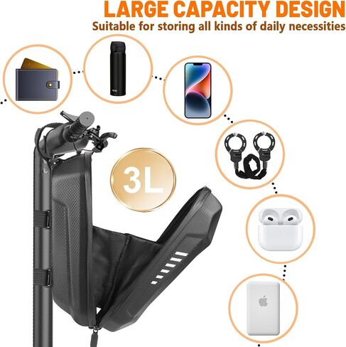 Scooter Lock, Universal Scooter Bag, Electric Scooter Accessories, Electric Scooter Locks Anti Theft, Rugged Secure Chain Locks for Bikes, Scooters, Segway Ninebot and NIU in Saudi Arabia