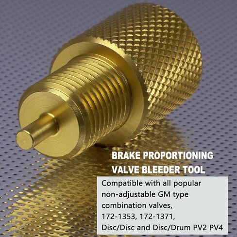 Brake Proportioning Valve Bleeder Tool, Valve Bleeding Tool Compatible with GM Combination Valves, PV2 PV4, Disc/Disc Disc/Drum 172-1353 172-1371 (Blue) in Saudi Arabia