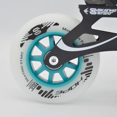 8 عبوات SKT HP 100 مم عجلات تزلج مضمنة 85A عجلات دوارة بديلة لسرعة التزلج في الهواء الطلق (100 مم (مجموعة من 8)) in Kuwait