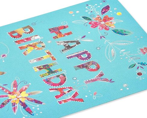 American Greetings Birthday Card for Her (Floral Happy Birthday) in Saudi Arabia