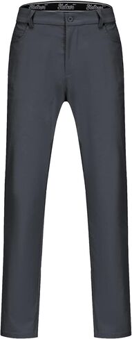 بنطال جولف رجالي مع 5 جيوب 30 بوصة/32 بوصة مقاس نحيف قابل للتمدد سريع الجفاف للمشي لمسافات طويلة للرجال in Kuwait