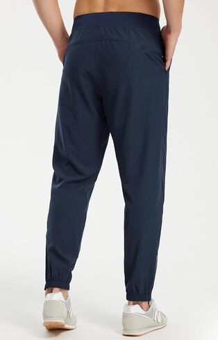 Libin Men's Joggers Pants Lightweight Quick Dry Workout Athletic Pants Running Hiking Pants with Side Zipper Pocket in Saudi Arabia