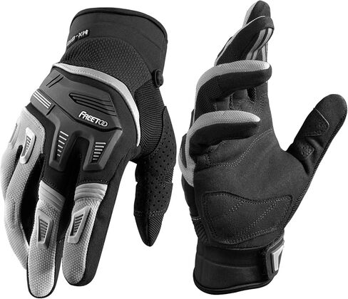 قفازات FREETOO للدراجة الترابية 2022، قفازات الدراجة الجبلية مع حماية للمفاصل، قفازات MTB لتدفق الهواء الأمثل، قفازات ركوب الدراجات النارية المضادة للانزلاق لسباقات Sim ATV BMX MX متوافقة مع شاشة اللمس in Kuwait