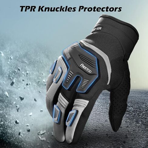 قفازات FREETOO للدراجة الترابية 2022، قفازات الدراجة الجبلية مع حماية للمفاصل، قفازات MTB لتدفق الهواء الأمثل، قفازات ركوب الدراجات النارية المضادة للانزلاق لسباقات Sim ATV BMX MX متوافقة مع شاشة اللمس in Kuwait