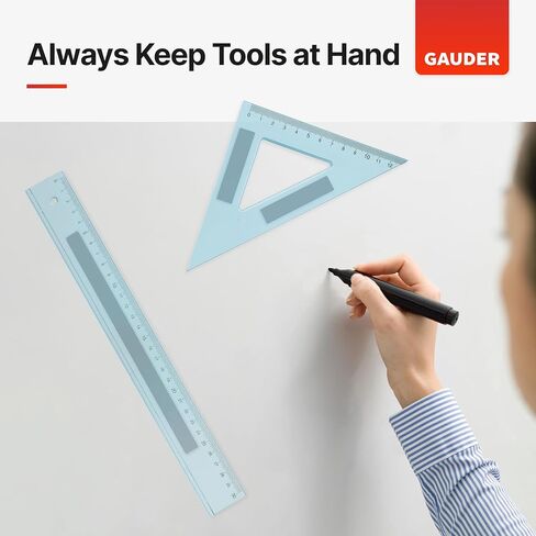 شريط مغناطيسي قوي جدًا من GAUDER | شرائط مغناطيسية ذاتية اللصق للغاية (طول 10 × عرض 0.8 × سمك 1/9 بوصة) | لفة المغناطيس in Kuwait