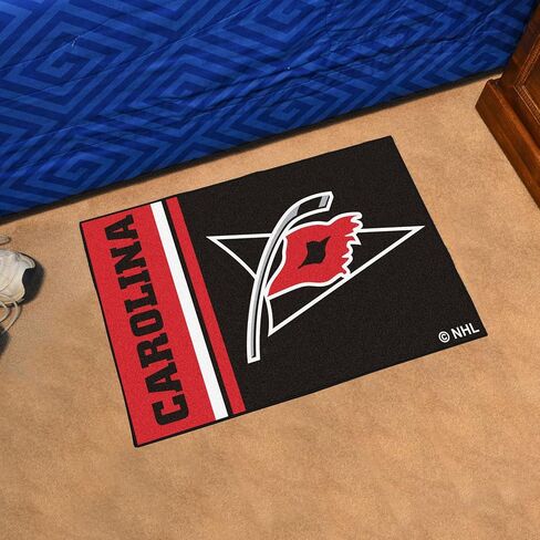 FANMATS 19257 Carolina Hurricanes Starter Mat Accent Rug - 19in. x 30in. | Sports Fan Home Decor Rug and Tailgating Mat Uniform Design in Saudi Arabia