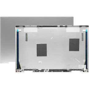 M45447-001 LCD Back Cover Rear Top Lid Replacement for HP Envy X360 15-ES 15-EU 15M-ES 15M-EU 15m-es0013dx 15m-es0023dx 15M-ES1013DX 15M-ES1023DX 15-es2051dx 15-es2083cl 15-es2026nr 15-eu1026nr Silver