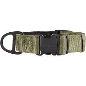 KONG Max HD Ultra Durable Neoprene Padded Dog Collar (Medium, Green)