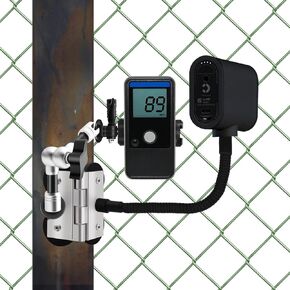 Magnetic Fence Mount for Mevo Start, Chain Link Fence Game Changer Mounting Kit for Baseball, Softball, Tennis Games Recording for GoPro, for iPhone, Insta 360, Pocket Rader and Action Cameras