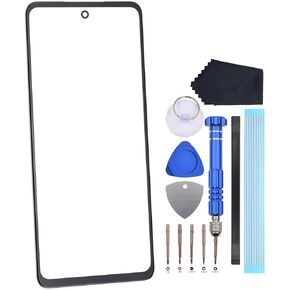 Glass Screen Replacement for Motorola Moto G Stylus 5G (2022) Edge (2021) Outer Screen Glass Lens Repair Part with dismantling tool
