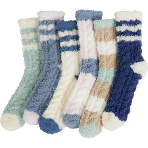 BenSorts Womens Fuzzy Socks Thick Warm House Slipper Socks Stocking Stuffers Gifts