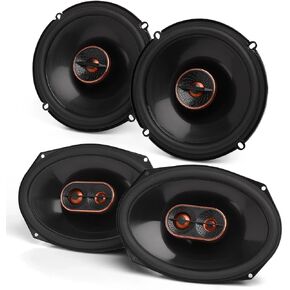 Infinity Reference Series 1 Pair REF607F 6.5" 2-Way Coax with 1 Pair REF697MF 6x9 Coax Set 3-Way