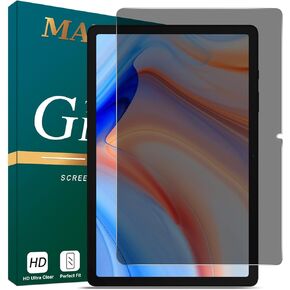 MAYtobe [1-Pack Privacy Screen Protector for Samsung Galaxy Tab S9 FE Plus / S9 Plus / S8 Plus / S7 FE / S7 Plus (12.4 Inch) Tempered Glass, No Bubbles, Anti Scratch, Easy to Install