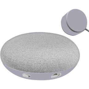 MightySkins Skin Compatible with Google Home Mini - Solid Gray | Protective, Durable, and Unique Vinyl Decal wrap Cover | Easy to Apply, Remove, and Change Styles | Made in The USA