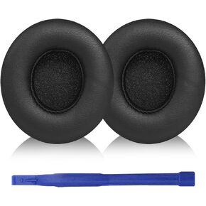 Solo 4 Replacement Ear Pads Cushions for Beats Solo 4 Headphone,Earpads with Soft Protein Leather, Solo4 Noise Isolation Memory Foam Ear Cushions (Pink)