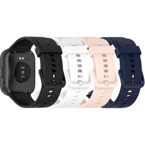 Bands Compatible for Boean ID207/GGZZ ID207/FVYAO ID207/AEAC ID207/OCTANDRA ID207 Watch Strap Classic Flexible Colorful Quick Fit Replacement Wristband for ID207 Smartwatch for Women Men, Multicolor Selection