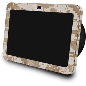Glossy Glitter Skin Compatible with Amazon Echo Show 8 (3rd Gen, 2023) - Desert Camo - Premium 3M Vinyl Protective Wrap Decal Cover - Easy to Apply | Crafted in The USA by MightySkins