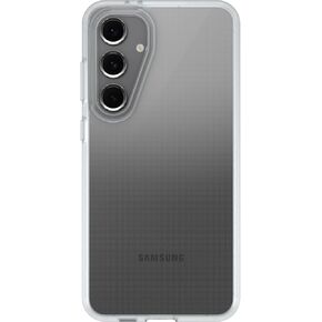 OtterBox Samsung Galaxy S24 FE React Series Case - Clear, Ultra-Thin, Pocket-Friendly, Raised Edges Protect Camera & Screen, Wireless Charging Compatible