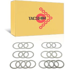 Small OD 1/2x28 1/2x36 Barrel Shim Kit for 9mm (20 Pack)
