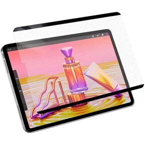 Removable Magnetic Matte Paper Film Screen Protector for Samsung Galaxy Tab S7/S8/S9/S9FE, Reusable Matte Surface PET Film for Writing & Drawing Like on Paper, Anti Glare+Matte Finish（11inch）