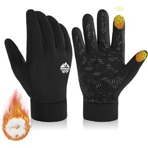 RIGWARL Kids Winter Gloves Water Repellent, Anti-Slip Kids Biking Gloves for Boys Girls Aged 2-10, Touchscreen Kids Fleece Gloves for Hiking Climbing Running Cycling School Sports in Kuwait