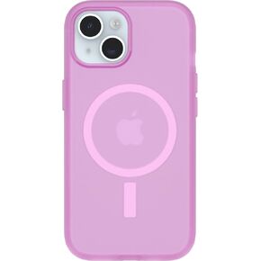 OtterBox Symmetry Series Soft Touch for MagSafe for iPhone 15, iPhone 14 & iPhone 13 - Dark Echo (Black), Sleek Rubber Design, Smooth Finish, Camera Bumpers, and Protective Screen Lip