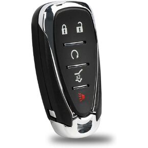 Key Fob Replacement Compatible with Chevy Traverse 2018 2019 2020 Blazer 2019 2020 Proximity Smart Car Keyless Entry Control Replaces HYQ4EA 13529636 13519188 433Mhz 5 Buttons