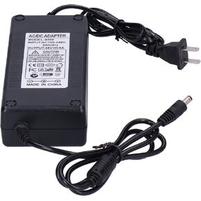 Power Supply Adapter Universal Switching Power Adapter AC DC Switching Charger Power Supply Transformer 100‑240V 48V 5A US Plug