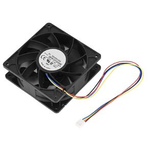 CPU Cooling Fan, DC 12V 2.7A 6000RPM Ultra Quiet PWM Computer PC Case Fans Cooling Fan 4 Pin DC Brushless Cooling Fan for Antminer S7 S9