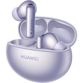HUAWEI FreeBuds 6i, Intelligent Dynamic ANC 3.0, Punchy Bass, Fast Charge, Longer Listening, Distraction-free Calling, IP54 Sweat and Water Resistant, Dual Device Connector, Purple