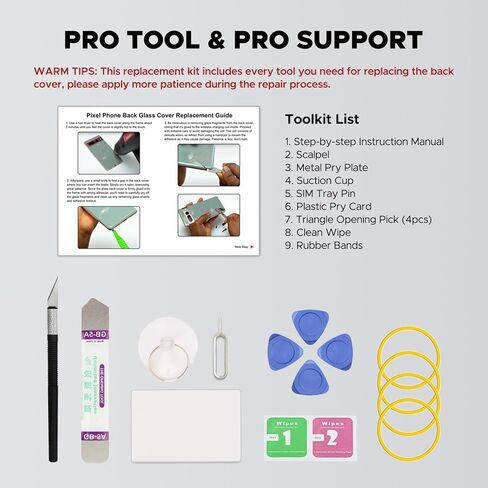 Compatible with Galaxy S21 Back Cover Replacement, S21 SM-G991 Back Glass Door with Pre-installed Camera Lens, Repair Tools & Instruction, Phantom Gray in Kuwait